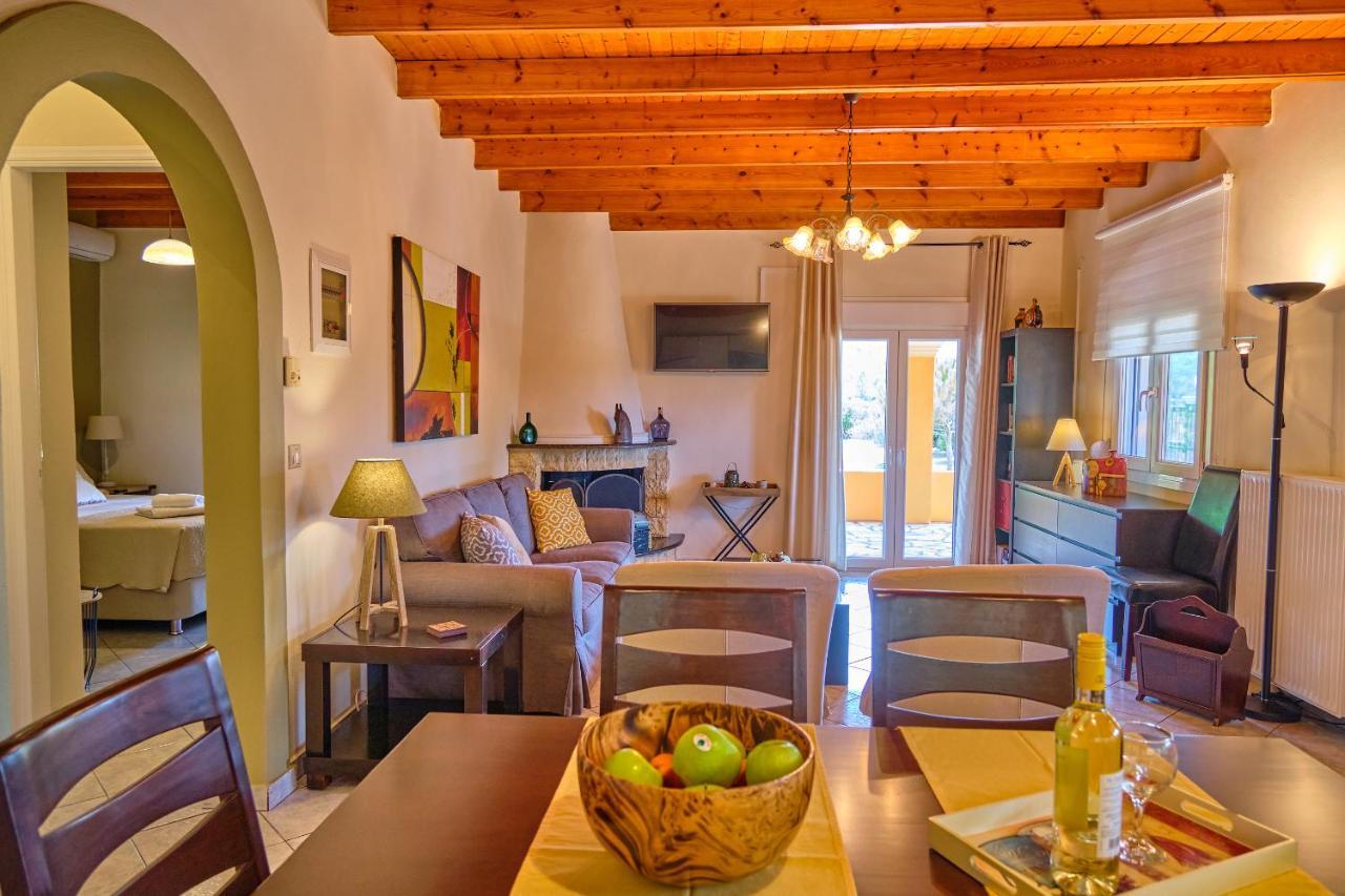 Drosia Beach House Almyros Corfu Almiros Beach エクステリア 写真