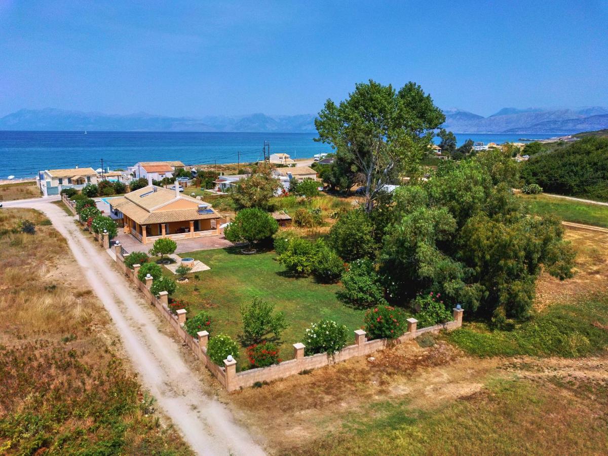 Drosia Beach House Almyros Corfu Almiros Beach エクステリア 写真