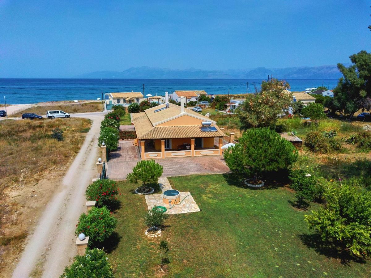 Drosia Beach House Almyros Corfu Almiros Beach エクステリア 写真