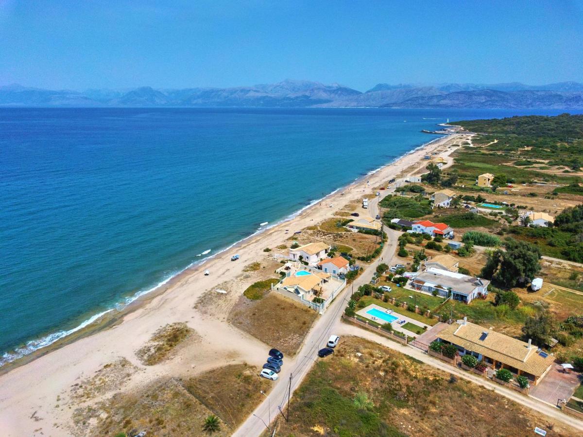 Drosia Beach House Almyros Corfu Almiros Beach エクステリア 写真