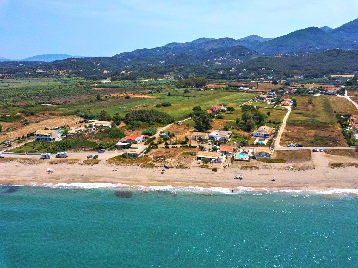 Drosia Beach House Almyros Corfu Almiros Beach エクステリア 写真
