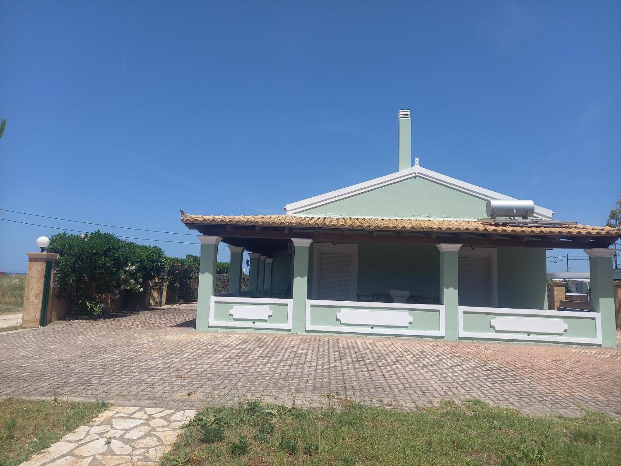 Drosia Beach House Almyros Corfu Almiros Beach エクステリア 写真